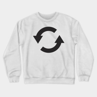 Recycle Symbol Crewneck Sweatshirt